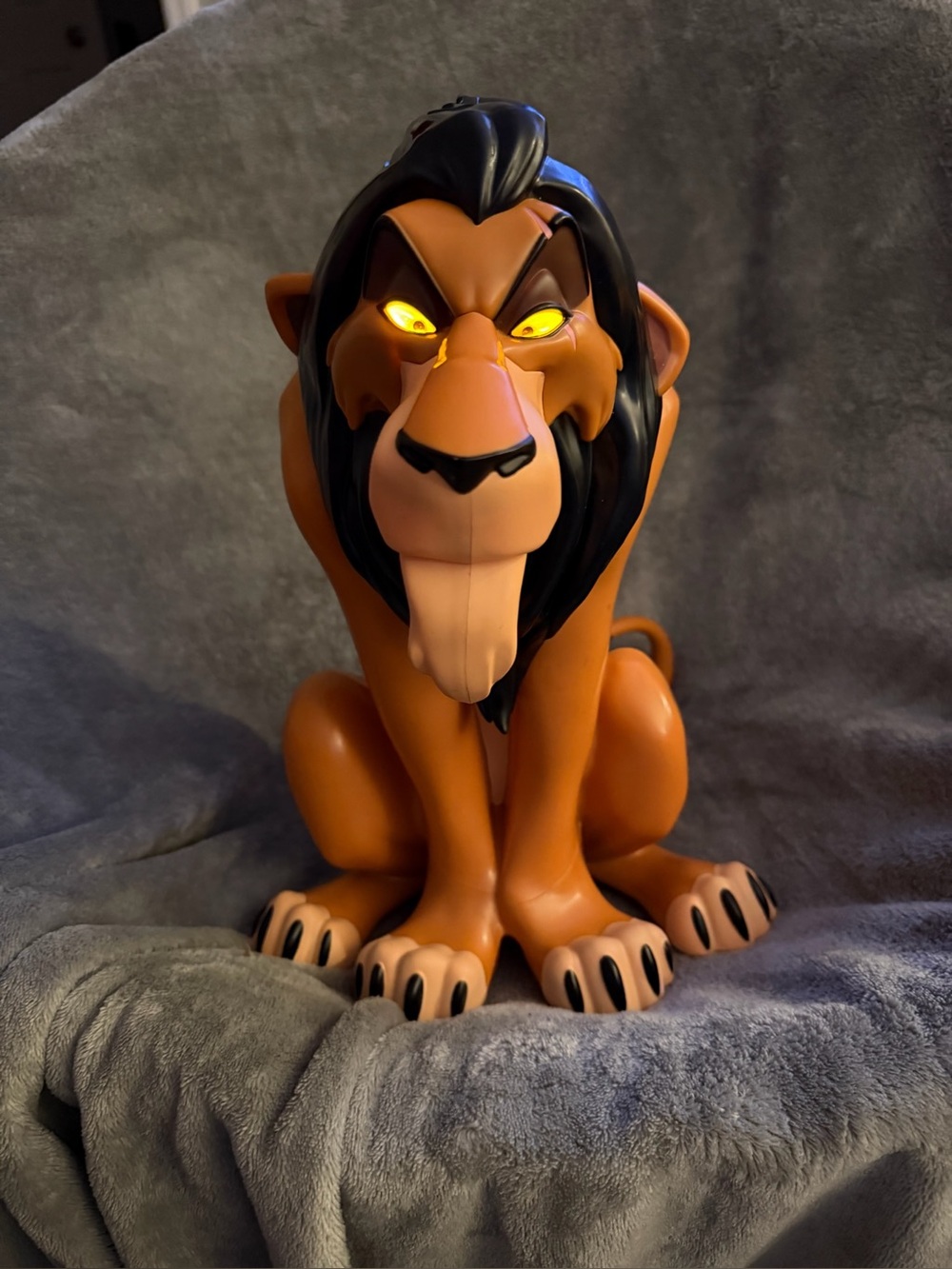 Disney Parks Animal Kingdom 2025 The Lion King Scar Popcorn Bucket